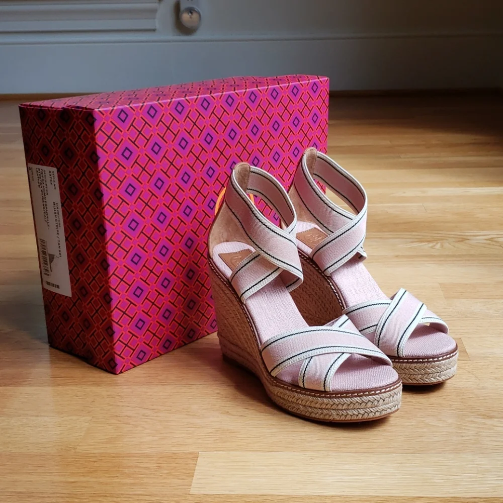 Tory Burch Platform Espadrilles - Picture 10 of 12